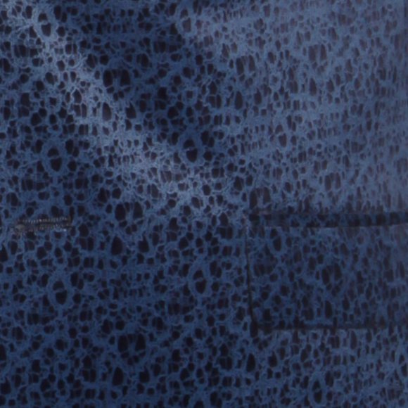 Blue Corduroy Scale Patterned Men's Blazer Sports Coat - Picture 4 of 6